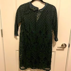 Loft lace mini dress, size - 2